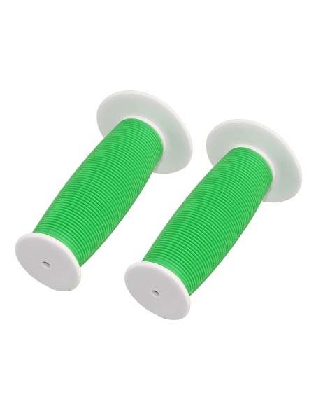 Mushroom Grips 7/8 long 115mm White/Green.